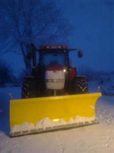 Snow Ploughing in Cavan