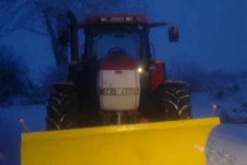 Snow Ploughing in Cavan